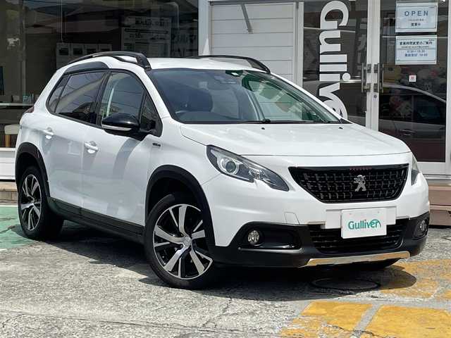 プジョー ２００８ GTライン 神奈川県 2018(平30)年 3万km 白 ワンオーナー/純正オーディオ/クルーズコントロール/キセノンライト/コーナーセンサー/ハーフレザーシート/ルーフレール/キーレス×2/保証書/取扱説明書/R1/2/3/5ディーラー記録簿有り