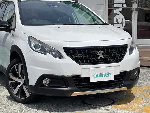プジョー ２００８ GTライン 神奈川県 2018(平30)年 3万km 白 ワンオーナー/純正オーディオ/クルーズコントロール/キセノンライト/コーナーセンサー/ハーフレザーシート/ルーフレール/キーレス×2/保証書/取扱説明書/R1/2/3/5ディーラー記録簿有り
