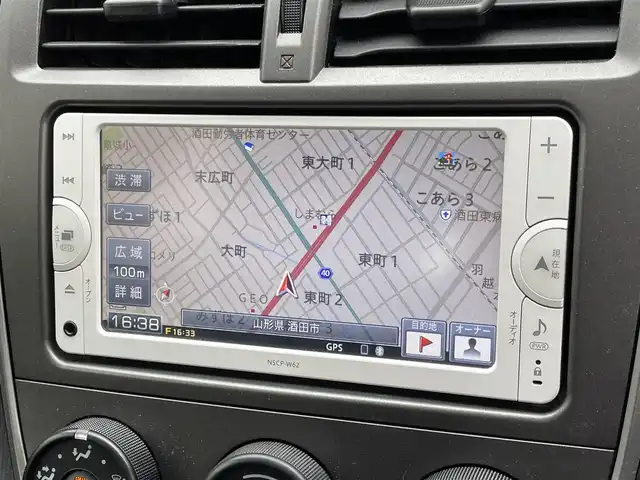 トヨタ ラクティス X 山形県 2012(平24)年 7.1万km ホワイトパールクリスタルシャイン 禁煙車/純正ナビ/・TV/AM/FM/DVD/Bluetooth/スペアキー/ダブルエアバック/社外14インチAW/保証書