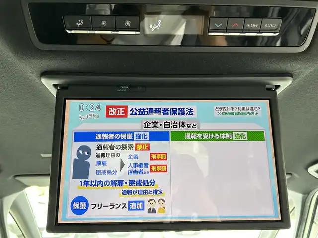 トヨタ ヴォクシー ハイブリッド S－Z 岡山県 2023(令5)年 4.5万km ホワイトパールクリスタルシャイン 車検R8年4月まで/登録時走行距離44558km/純正13.2インチ有機ELフリップダウンモニター/純正10.5インチナビ/フルセグTV/(AM.FM.TV.CD.DVD.USB.HDMI.BT)/両側パワースライドドア/シートヒーター/バックビューモニター/ETC2.0/レーダークルーズコントロール/衝突軽減ブレーキ/クリアランスソナー/100V充電/オートライト/オートマチックハイビーム/17インチ純正AW/横滑り防止装置/ワンオーナー