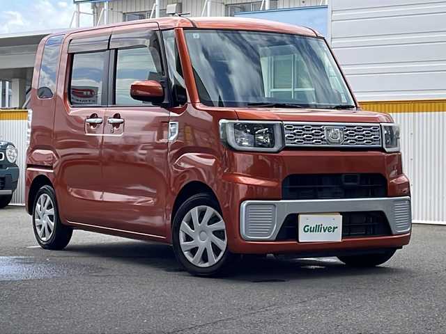 ダイハツ ウェイク L SA 宮城県 2015(平27)年 6万km トニコオレンジメタリック 純正オーディオ/プッシュスタート/スマートキー/社外スタッドレスタイヤ積み込み/D席シートヒーター/横すべり防止装置/衝突被害軽減システム/オートライト/純正AW/取扱説明書/保証書