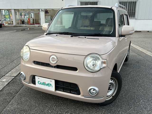 ダイハツ ミラ ココア プラスX 富山県 2010(平22)年 11.2万km ココアベージュマイカメタリック スマートキー/社外メモリーナビ(MDV-L503)/DVD/フルセグTV/ルーフレール/フォグランプ/純正フロアマット/純正ドアバイザー/トノカバー/電動格納ウィンカーミラー/保証書/取扱説明書