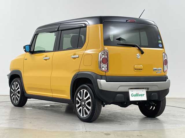 スズキ ハスラー Jスタイル Ⅱ ターボ 道央・札幌 2016(平28)年 1.8万km アクティブイエロー/ブラック2トーンルーフ ・４WD/・デュアルカメラブレーキサポート/・衝突被害軽減ブレーキ/・クルーズコントロール/・純正ナビ/・Bluetooth/CD/USB/フルセグTV/・全方位カメラ/バックカメラ/・パドルシフト/・ハーフレザーシート/前席シートヒーター/・オートライト/・スマートキー/プッシュスタート/・クルーズコントロール/・レーンキープアシスト/・横滑り防止装置/盗難防止装置/・ETC/・アイドリングストップ