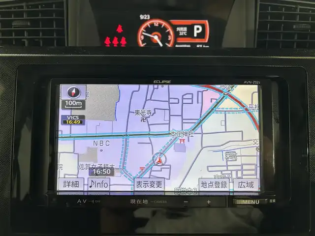 トヨタ ルーミー G 佐賀県 2017(平29)年 5.7万km ブライトシルバーM 社外7インチナビ/フルセグTV/CD/DVD/Bluetooth/両側パワースライドドア/横滑り防止装置/オートライト/前後ドライブレコーダー/クルーズコントロール/ETC/ウォークスルー/後席サンシェード/アイドリングストップ/スマートキー/スペアキー×１/純正ドアバイザー/純正フロアマット/禁煙車