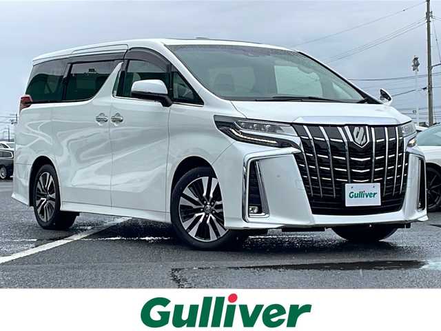 トヨタ アルファード S Cパッケージ 徳島県 2019(令1)年 9.8万km ホワイトパールクリスタルシャイン 純正10型ナビ(NSZT-Z68)/（ラジオ/DISC/USB/フルセグ/SD/BT/HDMI）/12.1型フリップダウンモニター/バックカメラ/サンルーフ/電動リアゲート/両側パワースライドドア/デジタルインナーミラー/ブラインドスポットモニター/レーダークルーズコントロール/メモリーパワーシート/シートヒーター/ステアリングヒーター/エアーシート/クリアランスソナー/3眼LEDヘッドライト/ビルトインETC/ドライブレコーダー/ナノイー/ステアリングヒーター/ブレーキホールド/電格ウィンカーミラー