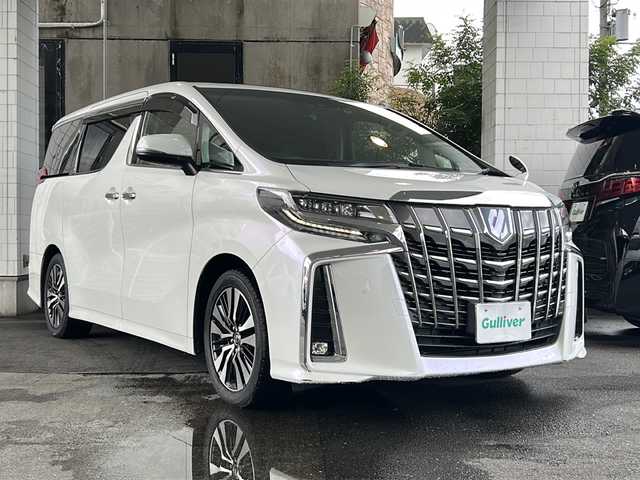 トヨタ アルファード S Cパッケージ 京都府 2019(令1)年 9.8万km ホワイトパールクリスタルシャイン 純正ナビ(NSZT-Z68)/バックカメラ/サンルーフ/電動リアゲート/両側パワースライドドア/レーダークルーズコントロール/メモリーパワーシート/シートヒーター/エアーシート/クリアランスソナー/3眼LEDヘッドライト/ビルトインETC/ドライブレコーダー/ナノイー/ステアリングヒーター/ブレーキホールド/電格ウィンカーミラー/禁煙車