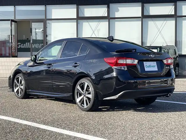 スバル インプレッサ Ｇ４ 2．0i－S アイサイト 島根県 2019(平31)年 6.9万km クリスタルブラックシリカ メーカーナビゲーション/フルセグ BT CD DVD SD/アイサイト/レーダークルーズコントロール/バックカメラ/パドルシフト/革シート/D/N席パワーシート/D/N席シートヒーター/電子パーキング/AUTO HOLD/LEDヘッドライト/AUTOライト/フォグライト/コーナーセンサー/ETC/純正18インチアルミホイール/電動格納ミラー/ウィンカーミラー/ISOFIX/革巻きステアリング/ステアリングリモコン