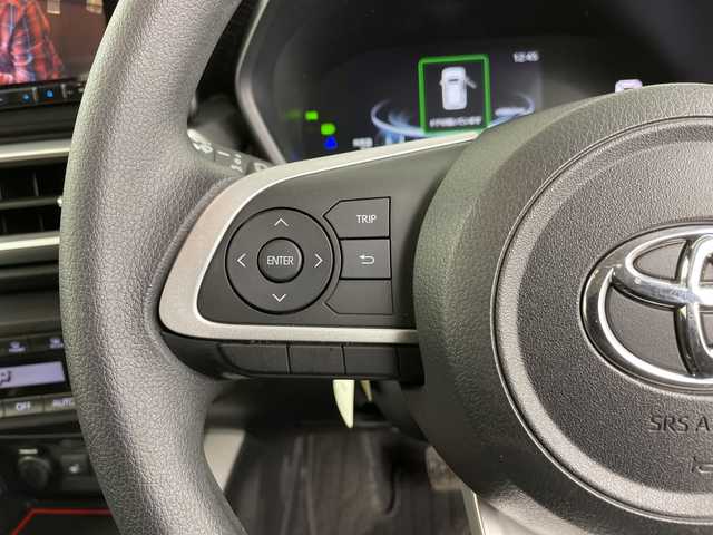 トヨタ ライズ G 道央・札幌 2020(令2)年 2.8万km ブラックマイカメタリック ・スマートアシスト/寒冷地仕様/・4WD/衝突被害軽減ブレーキ/・社外メモリナビ/・CD/DVD/BT/SD/フルセグ/・MTモード付AT/・オートライト/LEDライト/・オートハイビーム/・レーンキープアシスト/・運転席/助手席シートヒーター/・黒革調シートカバー/・純正エンジンスターター/・前後ドライブレコーダー/・スマートキー