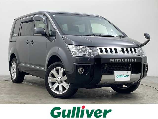 三菱 デリカＤ：５ D－Power package 秋田県 2018(平30)年 6.4万km アイガーグレーM/ダイヤモンドブラックマイカ 4WD/社外SDナビ/AM/FM/CD/DVD/Bluetooth/両側パワースライドドア　/バックカメラ　/クルーズコントロール　/横滑り防止装置/ルームミラー型ドライブレコーダー　/パドルシフト　/前席シートヒーター　/LEDヘッドライト/フォグランプ　/ビルトインETC/社外ブーストメーター　/社外フロアマット/社外ドアバイザー/本革ステアリング/ステアリングスイッチ