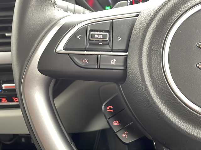 スズキ スイフト HYBRID MZ 愛知県 2024(令6)年 1.4万km 青 禁煙車/純正ディスプレイオーディオ/(AM/FM/USB/BT//iPod)/バックカメラ/ビルトインETC/フロントサイドスポイラー/シートヒーター/前後ドライブレコーダー/デュアルブレーキサポートII/ケンウッドスピーカー/プッシュスタート/スマートキー/ステアリングスイッチ/クルーズコントロール/BSM/LEDヘッドライト/オートライト/フロントフォグランプ/純正フロアマット/純正ドアバイザー