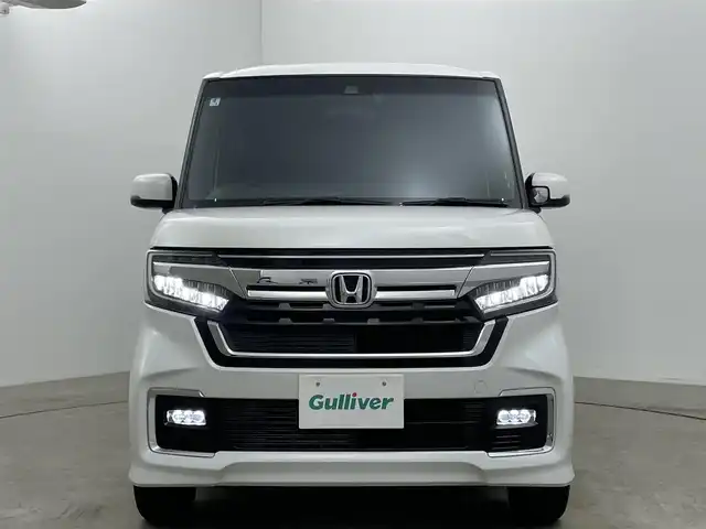ホンダ Ｎ ＢＯＸ カスタム L ターボ 岡山県 2023(令5)年 3万km プラチナホワイトパール ホンダセンシング/レーダークルーズコントロール/HDMI接続/両側電動スライドドア/シートヒーター/ドライブレコーダー/ビルトインETC/LEDヘッドライト/純正8インチナビ/フルセグTV/ステアリングリモコン/シートバックテーブル/Rサンシェイド/バックカメラ