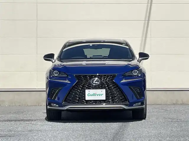 レクサス ＮＸ 300h Fスポーツ 茨城県 2018(平30)年 7.5万km ヒートブルーコントラストレイヤリング 後期型モデル/メーカーナビ/バックカメラ/サイドカメラ/レクサスセーフティセンス/レーダークルーズコントロール/革巻きステアリング/ステアリングスイッチ/ステアリングヒーター/本革パワーメモリーシート/シートヒーター/ベンチレーション/パワーバックドア/LEDヘッドライト/オートハイビーム/オートワイパー/オートライト