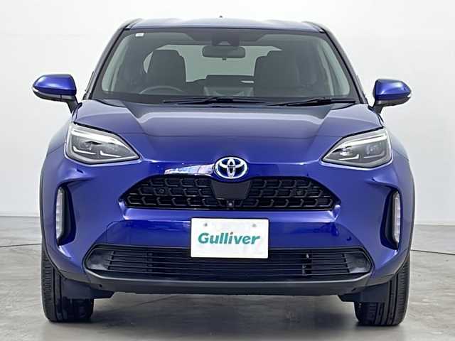 トヨタ ヤリスクロス ハイブリッド Z 道央・札幌 2021(令3)年 4万km ダークブルーマイカM ・4WD/・寒冷地仕様/・純正ナビ＆TV＆DVD＆BT＆USB＆miracast/・パノラミックビューモニター/・トヨタセーフティセンス/・プリクラッシュセーフティ/・レーントレーシングアシスト/・レーダークルコン/・オートマチックハイビーム/・ロードサインアシスト/・ブラインドスポットモニター/・カラーヘッドアップディスプレイ/・ステアリングヒーター/・ハーフレザーシート/・パワーシート/・シートヒーター/・AC100V/・ビルトインETC/・LEDヘッドライト/・LEDフォグ/・ドアミラーヒーター/・クリアランスソナー/・スマートキー/・純正18インチAW
