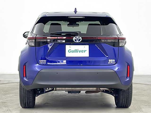 トヨタ ヤリスクロス ハイブリッド Z 道央・札幌 2021(令3)年 4万km ダークブルーマイカM ・4WD/・寒冷地仕様/・純正ナビ＆TV＆DVD＆BT＆USB＆miracast/・パノラミックビューモニター/・トヨタセーフティセンス/・プリクラッシュセーフティ/・レーントレーシングアシスト/・レーダークルコン/・オートマチックハイビーム/・ロードサインアシスト/・ブラインドスポットモニター/・カラーヘッドアップディスプレイ/・ステアリングヒーター/・ハーフレザーシート/・パワーシート/・シートヒーター/・AC100V/・ビルトインETC/・LEDヘッドライト/・LEDフォグ/・ドアミラーヒーター/・クリアランスソナー/・スマートキー/・純正18インチAW