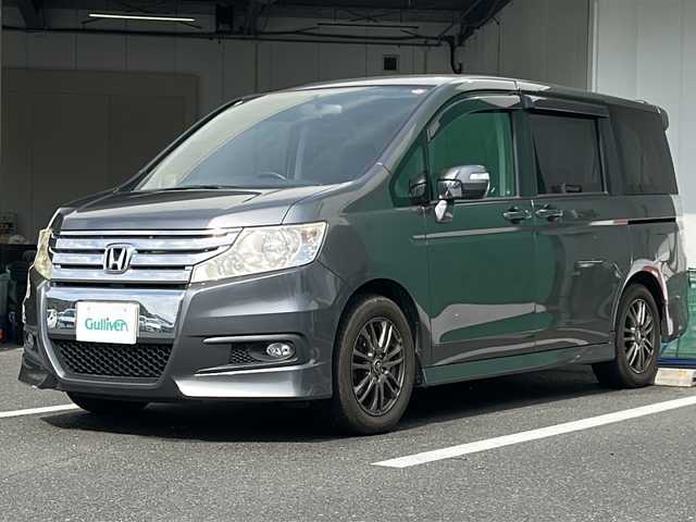ホンダ ステップワゴン スパーダ S 京都府 2010(平22)年 17.5万km ポリッシュドメタルメタリック 〇ETC/〇パドルシフト/〇MTモード付AT/〇両側パワースライドドア/〇ウォークスルー/〇電格ミラー/〇AAC