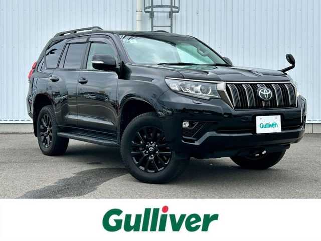 トヨタ ランドクルーザー プラド TX Lパッケージ ブラックED 福井県 2021(令3)年 2.7万km 黒 サンルーフ/レザーシート/フルセグTV/シートヒーター/エアシート/パワーシート/フォグランプ/Bカメラ/コーナーセンサー前後/ドラレコ/デジタルインナーミラー/クルーズコントロール/ルーフレール/オートライト/オートマチックハイビーム/HDMI端子/社外ナビ/レーンキープアシスト/横滑り防止装置/レーンキープアシスト/LED/純正フロアマット/純正18AW