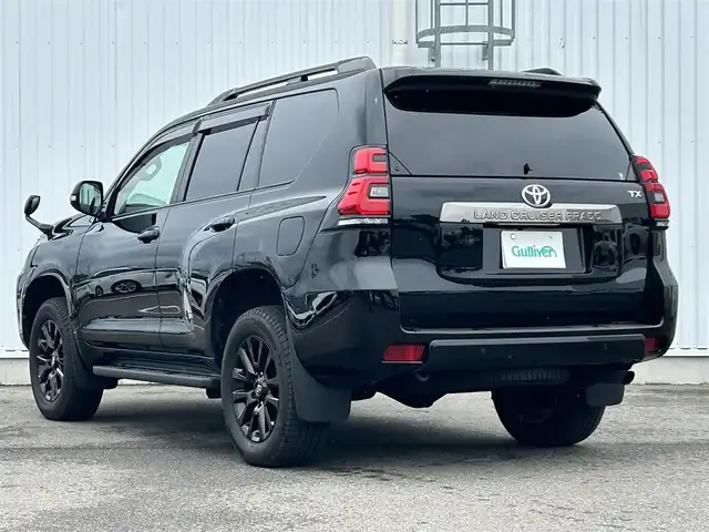 トヨタ ランドクルーザー プラド TX Lパッケージ ブラックED 福井県 2021(令3)年 2.7万km 黒 サンルーフ/レザーシート/フルセグTV/シートヒーター/エアシート/パワーシート/フォグランプ/Bカメラ/コーナーセンサー前後/ドラレコ/デジタルインナーミラー/クルーズコントロール/ルーフレール/オートライト/オートマチックハイビーム/HDMI端子/社外ナビ/レーンキープアシスト/横滑り防止装置/レーンキープアシスト/LED/純正フロアマット/純正18AW