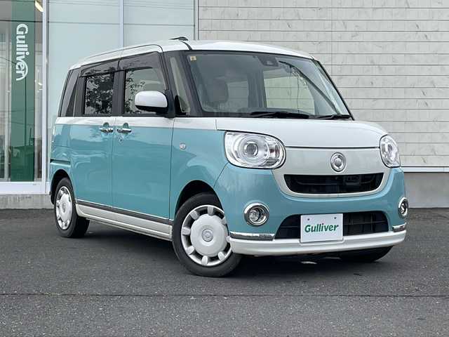 ダイハツ ムーヴ キャンバス G メイクアッフ SA Ⅱ 岩手県 2016(平28)年 9.8万km パールホワイトⅢ/ファインミントメタリック 2トーン ナビ用のSDカードがないため動作未確認/純正SDナビ/AM/FM/CD/DVD/Bluetooth/フルセグTV/バックカメラ/全方位カメラ/ETC/ドライブレコーダー/両側パワースライドドア/衝突被害軽減ブレーキ/横滑り防止装置/コーナーセンサー/アイドリングストップ/オートライト/LEDヘッドライト/フォグランプ/スマートキー/プッシュスタート/電動格納ミラー/純正フロアマット/ドアバイザー/保証書/取扱説明書