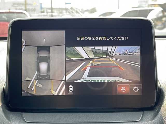 マツダ デミオ XDミストマルーン 岐阜県 2018(平30)年 4.1万km エターナルブルーマイカ 登録時走行距離40523km/純正ナビ　/純正ＥＴＣ　/全方位カメラ/フルセグテレビ/Blue tooth可/CD/DVD可/ドライブレコーダー　/レーダークルーズコントロール　/横滑り防止装置　/レーンキープアシスト　/前後コーナーセンサー　/LEDヘッドライト　/LEDフォグランプ/オートライト　/純正１６インチアルミホイール/プッシュスタート/ターボ/アイドリングストップ/MTモード付AT/スマートキー/フルフラットシート/シートヒーター/ステアリングヒーター/革巻きステアリング/純正フロアマット