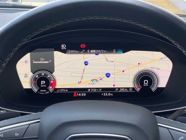 アウディ Ａ５ SB 40TDIクワトロ Sライン 山梨県 2021(令3)年 1.8万km デイトナグレーパールエフェクト アシスタンスＰ/ＡＣＣ/ＬＫＡ/ＢＳＡ/レーザーライトＰ/マトリクスＬＥＤ/オートハイビーム/ヘッドライトウォッシャー/パークアシストP/360カメラ/パークアシスト/黒半革シート/シートヒーター