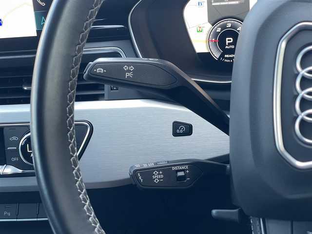 アウディ Ａ５ SB 40TDIクワトロ Sライン 山梨県 2021(令3)年 1.8万km デイトナグレーパールエフェクト アシスタンスＰ/ＡＣＣ/ＬＫＡ/ＢＳＡ/レーザーライトＰ/マトリクスＬＥＤ/オートハイビーム/ヘッドライトウォッシャー/パークアシストP/360カメラ/パークアシスト/黒半革シート/シートヒーター