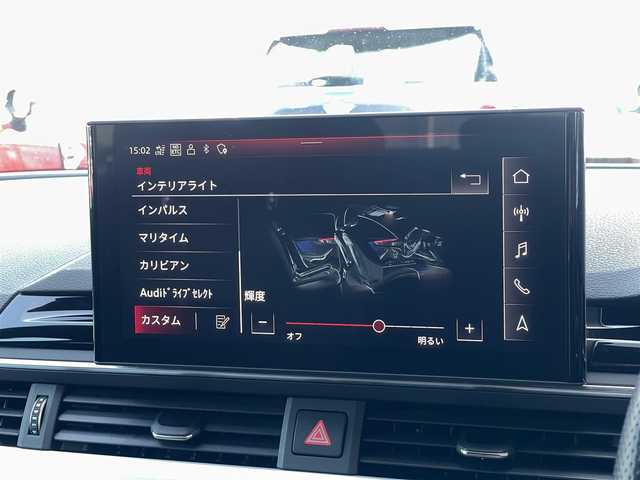 アウディ Ａ５ SB 40TDIクワトロ Sライン 山梨県 2021(令3)年 1.8万km デイトナグレーパールエフェクト アシスタンスＰ/ＡＣＣ/ＬＫＡ/ＢＳＡ/レーザーライトＰ/マトリクスＬＥＤ/オートハイビーム/ヘッドライトウォッシャー/パークアシストP/360カメラ/パークアシスト/黒半革シート/シートヒーター
