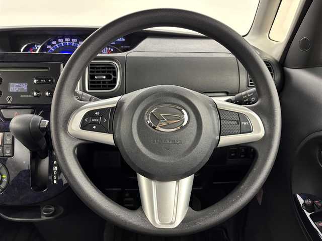 ダイハツ タント カスタムX トップED LTD SAⅢ 福岡県 2018(平30)年 4.2万km ブラックマイカメタリック プッシュスタート　/衝突軽減ブレーキ　/横滑り防止装置　/アイドリングストップ　/両側電動スライドドア　/ハーフレザーシート　/シートヒーター　/電動格納式ドアミラー　/オートハイビーム　/ＬＥＤヘッドライト　/純正１４インチＡＷ