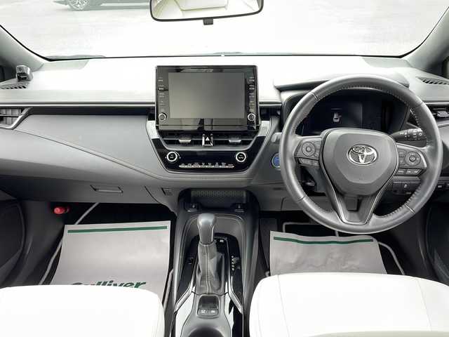 トヨタ カローラツーリング ハイブリッド ダブルバイビー 岩手県 2019(令1)年 1.7万km スパークリングブラックパールクリスタルシャイン 純正ディスプレイオーディオ/トヨタセーフティセンス/バックカメラ/ETC2.0/ドライブレコーダー/ステアリングヒーター/レーダークルーズコントロール/衝突被害軽減ブレーキ/レーンキープアシスト/横滑り防止装置/シートヒーター/オートライト/オートハイビーム/LEDヘッドライト/フォグランプ/スマートキープッシュスタート/電動格納ミラー/純正17インチAW/純正フロアマット