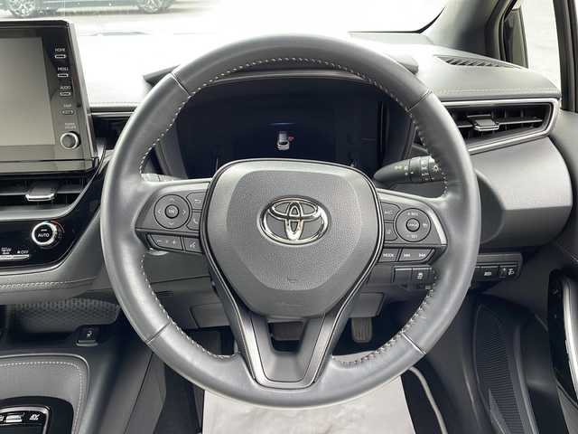トヨタ カローラツーリング ハイブリッド ダブルバイビー 岩手県 2019(令1)年 1.7万km スパークリングブラックパールクリスタルシャイン 純正ディスプレイオーディオ/トヨタセーフティセンス/バックカメラ/ETC2.0/ドライブレコーダー/ステアリングヒーター/レーダークルーズコントロール/衝突被害軽減ブレーキ/レーンキープアシスト/横滑り防止装置/シートヒーター/オートライト/オートハイビーム/LEDヘッドライト/フォグランプ/スマートキープッシュスタート/電動格納ミラー/純正17インチAW/純正フロアマット