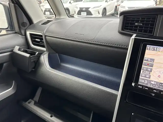 トヨタ ルーミー カスタムG 福岡県 2017(平29)年 12.8万km パールホワイトⅢ ALPINE9型ナビ（BT/フルセグ/DISC/AM/FM/SD）/フロントエアロ/両側パワースライドドア/純正LEDヘッドライト/オートライト/シートカバー/ウォークスルー/純正14インチAW/サンシェード/横滑り防止装置/盗難防止装置/アイドリングストップ/スマートキー/ETC