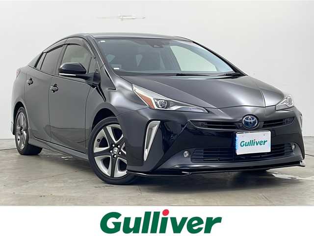 トヨタ プリウス S ツーリングセレクション 秋田県 2021(令3)年 3.6万km アティチュードブラックマイカ ４WD/純正SDナビ(Bluetooth/CD/DVD/フルセグ)/全方位カメラ/ビルトインETC/前後コーナーセンサー/前席シートヒーター/車線逸脱警報/モデリスタシートカバー/純正AW/TROエアロ/デジタルインナーミラー/レイダー探知機/リアデアイサー/オートライト/衝突被害軽減システム/盗難防止装置/オートマチックハイビーム/LEDヘッドライト/スマートキー