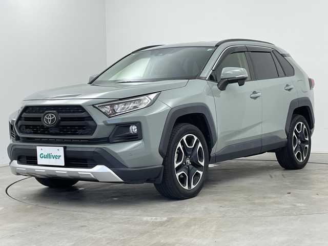 トヨタ ＲＡＶ４ アドベンチャー 三重県 2019(令1)年 4.2万km アーバンカーキ /純正9型ナビ /（フルセグTV・BT・HDMI・CD・DVD・AM・FM）//バックカメラ//BSM //純正前方ドラレコ //パワーシート //デジタルインナーミラー //レーダークルコン //レーンキープ //オートマチックハイビーム　//前後コーナーセンサー //ルーフレール
