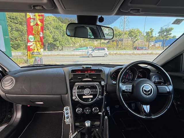 マツダ ＲＸ－８ タイプ RS 大阪府 2008(平20)年 2.1万km スパークリングブラックマイカ 新車から半年ごとの点検記録あります。/H21年～R6年11月//禁煙車//ワンオーナー//純正RECAROシート【ハーフレザー】//BOSEサウンドシステム//純正19インチAW//純正ビルトインETC//純正オーディオ