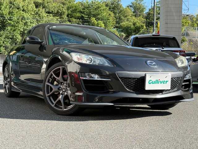 マツダ ＲＸ－８ タイプ RS 大阪府 2008(平20)年 2.1万km スパークリングブラックマイカ 新車から半年ごとの点検記録あります。/H21年～R6年11月//禁煙車//ワンオーナー//純正RECAROシート【ハーフレザー】//BOSEサウンドシステム//純正19インチAW//純正ビルトインETC//純正オーディオ