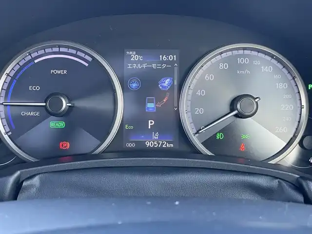 レクサス ＮＸ 300h Fスポーツ 岡山県 2018(平30)年 9.1万km グラファイトブラックガラスフレーク 登録時走行距離90572km/サンルーフ/純正10.3インチナビ/バックモニター/フルセグTV/Bluetooth/CD/レクサスセーフティシステム＋/・プリクラッシュセーフティ/・レーントレーシングアシスト/・オートマチックハイビーム/・アダプティブハイビームシステム/・レーダークルーズコントロール/・ロードサインアシスト/・先行者発進告知機能/ブラインドスポットモニター/ブレーキホールド/クリアランスソナー/パドルシフト/MTモード付きAT/ステアリングヒーター/本革レザーシート/シートメモリー/エアーシート/シートヒーター/前関パワーシート/ドライブレコーダー/純正ビルトインETC2.0/アルミホイール/純正フロアマット/LEDヘッドライト