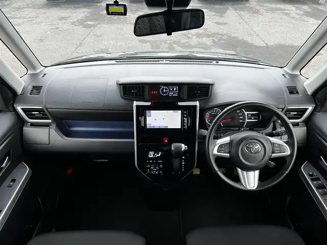 トヨタ ルーミー カスタムG 道央・札幌 2019(平31)年 5.1万km ブラックマイカメタリック ４WD/純正SDナビ/AM/FM/BT/SD/CD/フルセグ/衝突被害軽減ブレーキ/横滑り防止装置/クルーズコントロール/レーンキープアシスト/クリアランスソナー/バックカメラ/ビルトインETC/ドライブレコーダー/アイドリングストップ/両側パワースライドドア/革巻きステアリング/ステアリングリモコン/プッシュスタート/スマートキー/LEDヘッドライト/オートライト/フォグランプ/電動格納ミラー/ウィンカーミラー/純正フロアマット/ドアバイザー