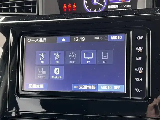 トヨタ ルーミー カスタムG 道央・札幌 2019(平31)年 5.1万km ブラックマイカメタリック ４WD/純正SDナビ/AM/FM/BT/SD/CD/フルセグ/衝突被害軽減ブレーキ/横滑り防止装置/クルーズコントロール/レーンキープアシスト/クリアランスソナー/バックカメラ/ビルトインETC/ドライブレコーダー/アイドリングストップ/両側パワースライドドア/革巻きステアリング/ステアリングリモコン/プッシュスタート/スマートキー/LEDヘッドライト/オートライト/フォグランプ/電動格納ミラー/ウィンカーミラー/純正フロアマット/ドアバイザー