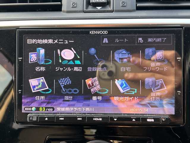 スバル レヴォーグ 1．6GT アイサイト Sスタイル 愛媛県 2015(平27)年 3.6万km ギャラクシーブルーシリカ 純正KENWOODナビ/（Bluetooth/AM/FM/フルセグTV/iPad/SD）/レーダークルーズコントロール/衝突軽減ブレーキ/LEDヘッドライト/コーナーセンサー/パワーシート/ETC/ドライブレコーダー/純正18インチAW/スマートキー/純正フロアマット/レーンキープアシスト/4WD/ダウンヒルアシストコントロール/アイドリングストップ