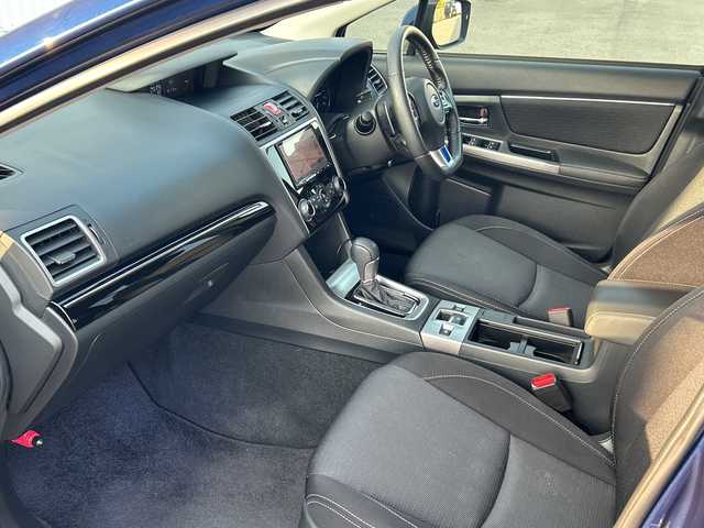 スバル レヴォーグ 1．6GT アイサイト Sスタイル 愛媛県 2015(平27)年 3.6万km ギャラクシーブルーシリカ 純正KENWOODナビ/（Bluetooth/AM/FM/フルセグTV/iPad/SD）/レーダークルーズコントロール/衝突軽減ブレーキ/LEDヘッドライト/コーナーセンサー/パワーシート/ETC/ドライブレコーダー/純正18インチAW/スマートキー/純正フロアマット/レーンキープアシスト/4WD/ダウンヒルアシストコントロール/アイドリングストップ