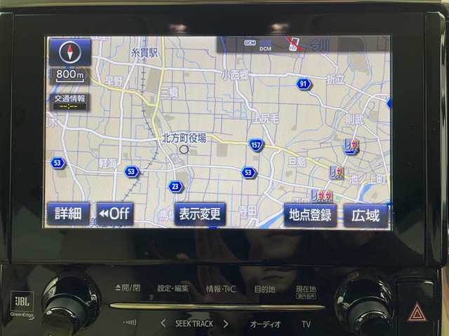 トヨタ アルファードハイブリット G Fパッケージ 岐阜県 2018(平30)年 4.1万km ブラック 純正9インチナビ/CD/DVD/Blu-ray/Bluetooth/SD/USB/AUX/フルセグTV/JBLプレミアムサウンド/ツインムーンルーフ/フリップダウンモニター/デジタルインナーミラー/バックモニター/両側パワースライドドア/アドバンストパーク/三眼LEDヘッドライト/パーキングサポートブレーキ/ToyotaSafetySense/プリクラッシュセーフティ/レーントレーシングアシスト/レーダークルーズコントロール/ロードサインアシスト/オートマチックハイビーム/ブラインドスポットモニター/リヤクロストラフィックアラート/クリアランスソナー/パワーバックドア/パワーシート/レザーシート/シートヒーター/エアシート/ステアリングヒーター/革巻きステアリング/ステアリングリモコン/ドライブレコーダー/ETC2.0/電動パーキングブレーキ/ブレーキホールド/オートLEDヘッドライト/純正ドアバイザー/純正17インチアルミホイール