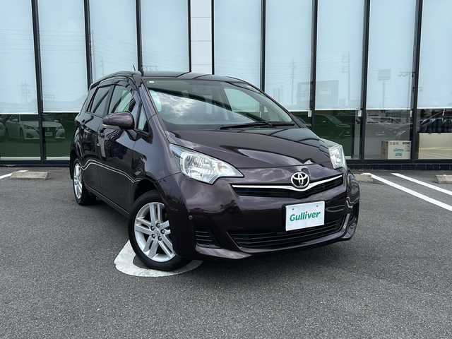 トヨタ ラクティス G 岐阜県 2011(平23)年 6.3万km グレイッシュパープルメタリックオパール 登録時走行距離：62249km/純正SDナビ/テレビ・BT・AUX/バックカメラ/ETC/プッシュスタート/スマートキー/オートライト/純正16インチアルミホイール/ドアバイザー/純正フロアマット/スペアキー