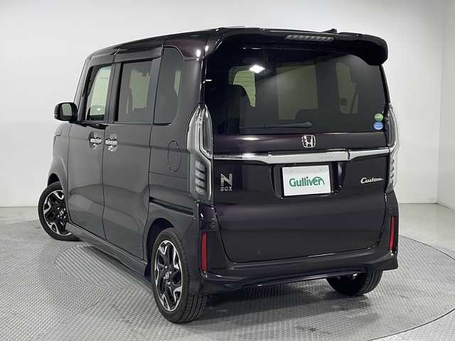 ホンダ Ｎ ＢＯＸ カスタム G L ターボ ホンダセンシング 広島県 2018(平30)年 5.1万km プレミアムベルベットパープル・パール 純正ナビ/両側パワースライドドア/バックカメラ/パドルシフト/ハーフレザーシート/ホンダセンシング/・衝突軽減ブレーキ/・レーンキープアシスト/・アダプティブクルーズコントロール/・オートハイビーム/・誤発進抑制機能/LEDヘッドランプ/純正15インチAW/ETC/スマートキー