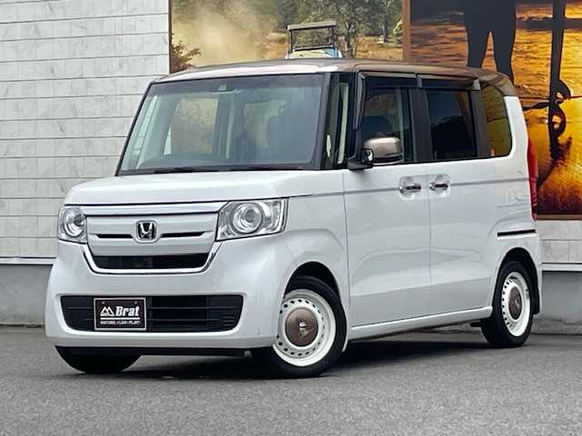 ホンダ Ｎ ＢＯＸ G･L ホンダセンシング カッパーブラウンスタイル 愛知県 2018(平30)年 3万km プラチナホワイトパール カラー：パールII（天井：カッパー）/ホンダセンシング/両側パワースライドドア/ナビ・ワンセグTV/バックカメラ/ビルトインETC/LEDヘッドライト/オートライト/プッシュスタート/スマートキー