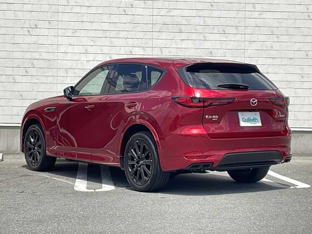 マツダ ＣＸ－６０ XD HV プレミアムスポーツ 山形県 2022(令4)年 4.5万km ソウルレッドクリスタルM 禁煙車/ワンオーナー/パノラマサンルーフ/スマートブレーキサポート（SBS）/ドライバー異常時対応システム（DEA）/ドライバー・アテンション・アラート（DAA）/レーンキープアシストシステム（LAS）/AT誤発進抑制制御/クルージング＆トラフィックサポート（CTS）/ダウンヒルアシストコントロール/360°カメラ/パーキングソナー/レーダークルーズコントロール/ブラインドスポットモニター/ヘッドアップディスプレイ/ナッパ本革ハーフレザーシート/12.3インチマツダコネクトナビ/AUX/USB/AppleCarPlay/AndroidAuto/フルセグ/BOSEサウンドシステム/純正ドライブレコーダー/パワーバックドア/メモリ付パワーシート/シートヒーター/ベンチレーション/ステアリングヒーター/ワイヤレス充電/ビルトインETC/100V充電/電動パーキングブレーキ/オートホールド/20インチ純正AW/スマートキー/LEDヘッドライト/オートハイビーム
