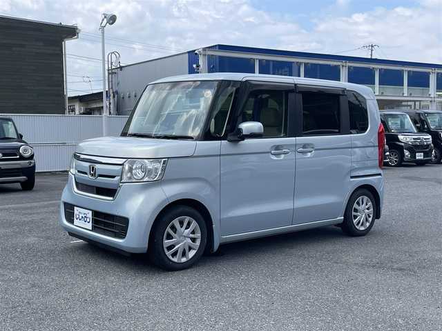 ホンダ Ｎ ＢＯＸ G EX ホンダセンシング 山形県 2018(平30)年 9.7万km モーニングミストブルーM (株)IDOMが運営する【じしゃロン山形店】の自社ローン専用車両になります。/こちらは現金またはオートローンご利用時の価格です。/自社ローンご希望の方は別途その旨お申付け下さい。/純正SDナビ/（CD/DVD/BT/TV）/バックカメラ/片側パワースライドドア/スタッドレスタイヤ積み込み/クルーズコントロール/ビルトインETC/横滑り防止機能/衝突軽減防止/車線逸脱システム/ウィンカーミラー/プッシュスタート/スマートキー/電動格納ミラー