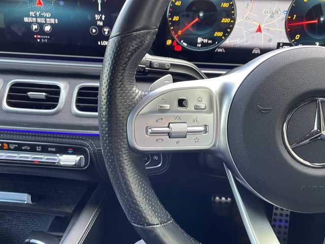 メルセデス・ベンツ ＧＬＥ４００ｄ 4MATIC スポーツ 神奈川県 2021(令3)年 4.1万km オブシディアンブラック ワンオーナー/レザーエクスクルーシブパッケージ/レーダーセーフティパッケージ/パノラミックスライディングルーフ/ヘッドアップディスプレイ/Burmesterサウンドシステム/純正ナビゲーションシステム/【AppleCarPlay/フルセグTV/BT】/全方位カメラ/ブラックレザーシート/シートベンチレーション/温冷ドリンクホルダー/エアサスペンション/ＬＥＤヘッドライト/純正２０インチＡＷ/前後ドライブレコーダー/スペアキー/新車時保証書/取扱説明書