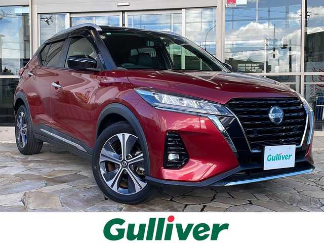 日産 キックス X 静岡県 2020(令2)年 5万km ラディアントレッド/ピュアブラック 2トーン ワンオーナー/純正ナビ/プロパイロット/TV/ETC/インテリジェントルームミラー/アラウンドビューモニター/セーフティアシスト/ドライブレコーダー