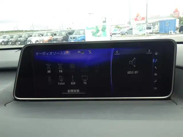 レクサス ＲＸ 450h Fスポーツ 千葉県 2017(平29)年 6.5万km ホワイトノーヴァガラスフレーク Lexus Safety System+/・プリクラッシュセーフティ/・レーンディパーチャーアラート/・オートハイビーム/・レーダークルーズコントロール/・RCTA（リヤクロストラフィックアラート）/・ブラインドスポットモニター/ムーンルーフ/パワーバックドア/ブラックレザーシート/前席パワーシート/エアシート/シートヒーター/純正SDナビ/地デジTV/【BD/DVD/CD再生機能　Bluetooth接続】/バックカメラ/リバース連動ドアミラー（左）　/革巻きステアリング/ステアリングヒーター/ステアリングスイッチ/ETC（2.0）/3眼LEDヘッドライト/フォグライト/ウインカーミラー/クリアランスソナー/純正20インチアルミホイル/サイド/カーテンエアバッグ/スマートキー