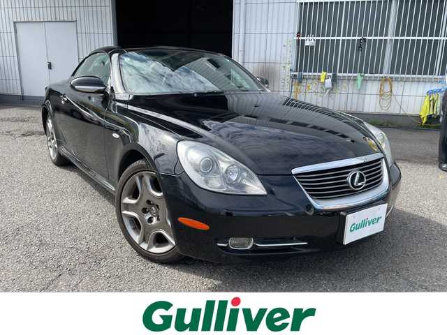 レクサス ＳＣ 430 神奈川県 2007(平19)年 17.8万km ブラキッシュレッドマイカ 純正ナビ/マークレビンソン/ETC/クルーズコントロール/シートヒーター(D/N席)/前席パワーシート(D/N席)/前席シートメモリ(D/N席)/レザーシート/純正フロアマット/電動オープン/純正18インチアルミホイール