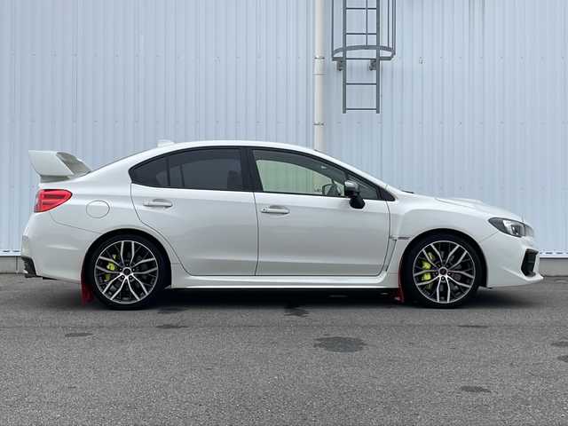 スバル ＷＲＸ ＳＴＩ STI タイプS 愛媛県 2019(令1)年 1.3万km クリスタルホワイトP 純正SDナビ/バックカメラ/ETC/ハーフレザー/４WD/Bluetooth/前席シートヒーター/前席パワーシート/フルセグTV/純正フロアマット/純正１９インチAW/オートライト/オートLEDヘッドライト/スマートキー/スペアキー/プッシュスタート/保証書/取扱説明書